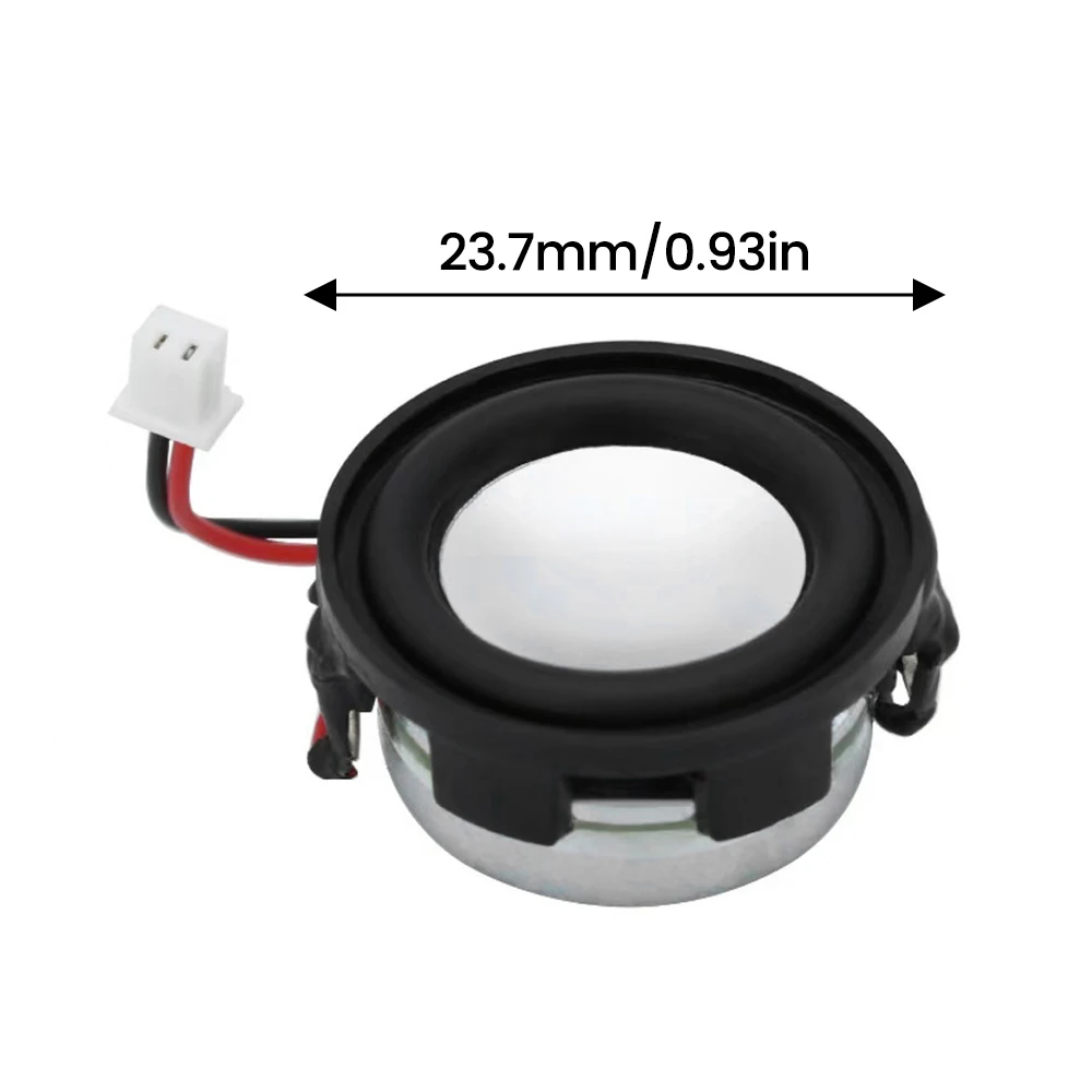 1 Cal 23*12MM 4 Ohm 2 W 2 watowy głośnik pełnozakresowy Mini głośnik neodymowy DIY okrągły głośniki z Bluetooth 24 23MM 2Pin