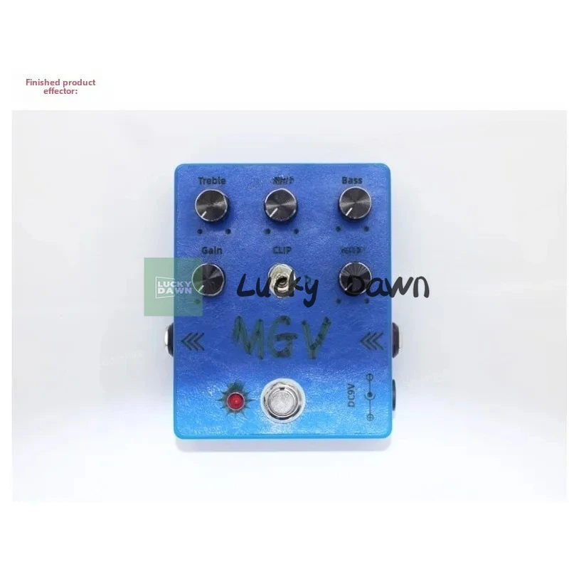

DIY elektrische gitaar handgemaakte single block effect gegraveerde heavy metal enkele printplaat