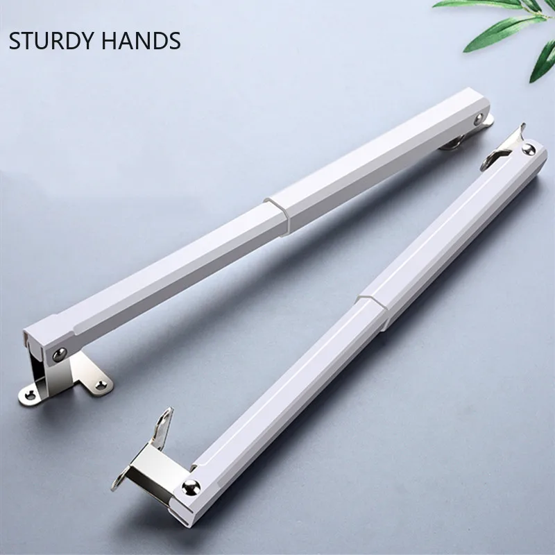 Stainless Steel Furniture Hydraulic Support Rod Flip-up Door Damping Buffer Kitchen Cabinet Door Soft Close Hinge Home Hardware