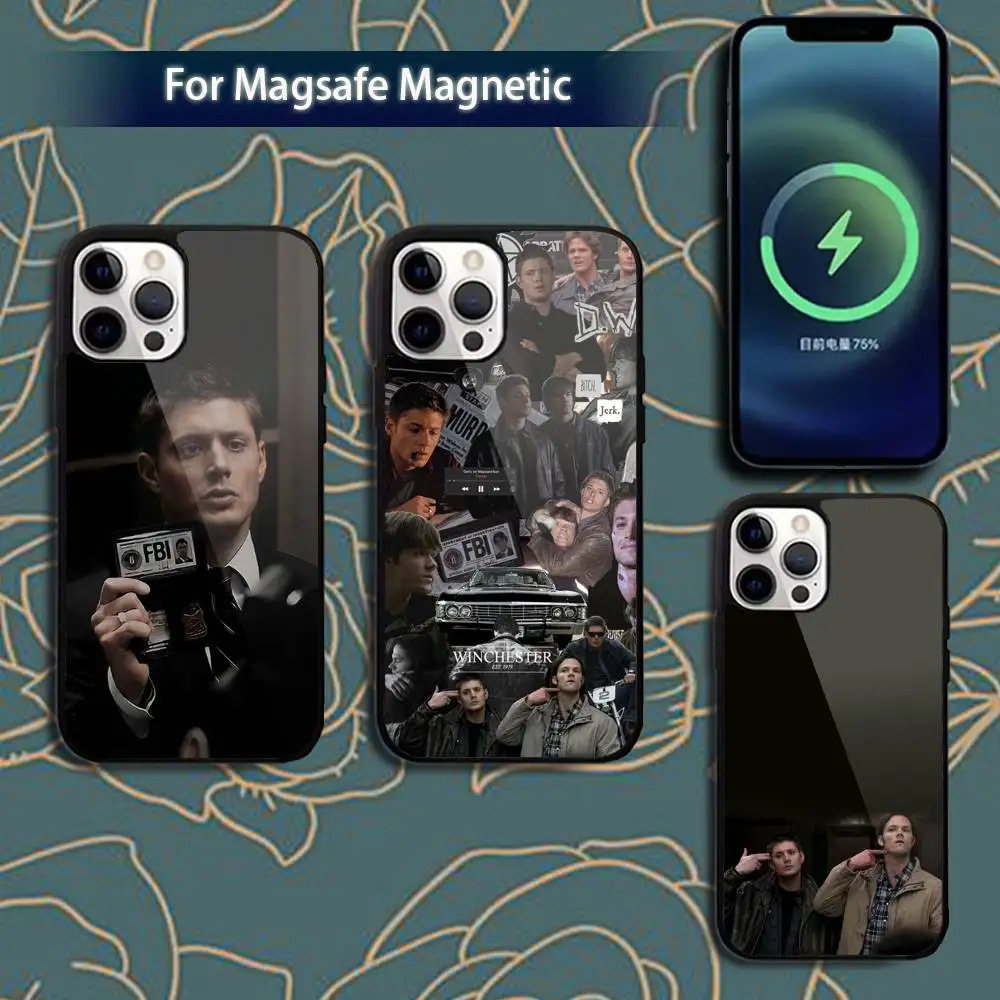 

S-Supernatural S-SPN Phone Case For iPhone 17,16,15,14,13,12,11,Pro,Max,Plus,Mini,Magsafe,Magnetic Wireless Charging Case