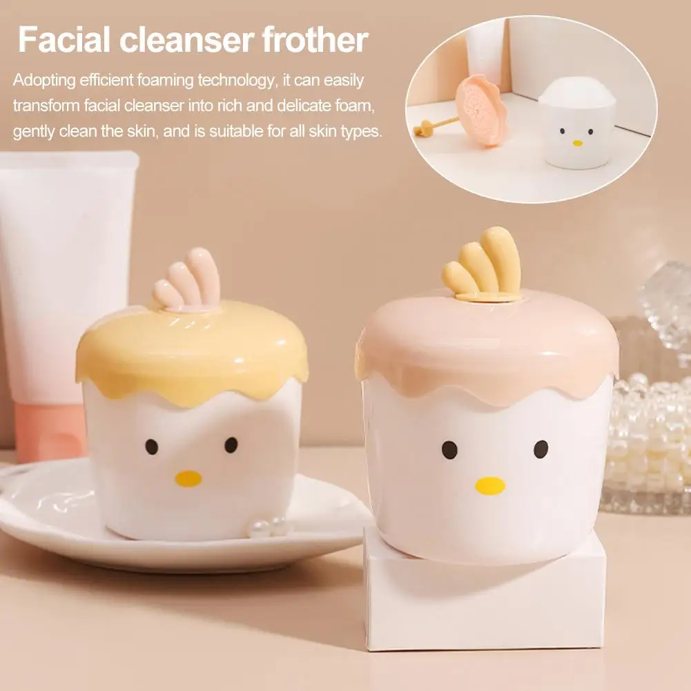 Machine à mousse à bulles, soins de la peau, beauté du visage, dispositif de mousse à bulles, crème nettoyante, outil démaquillant Portable pour le visage