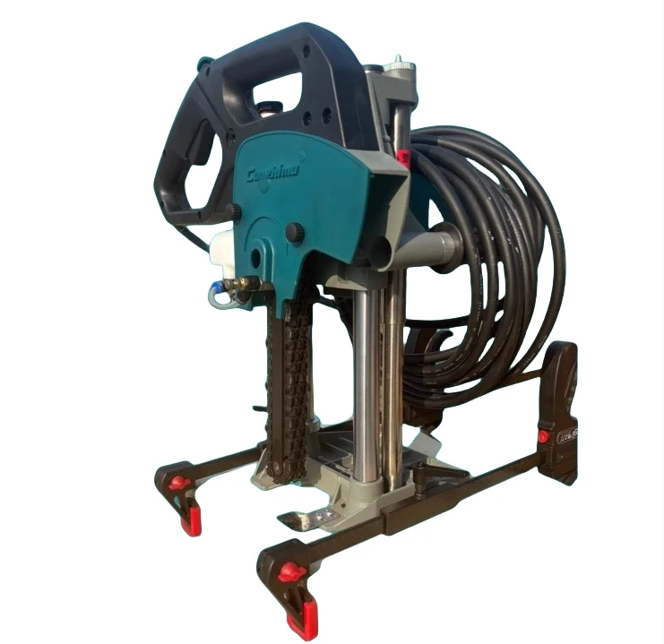 17CM Portable Small Square Hole Wood Boring Machine Ancient Building Pavilion Woodworking Mortise Chain Saw