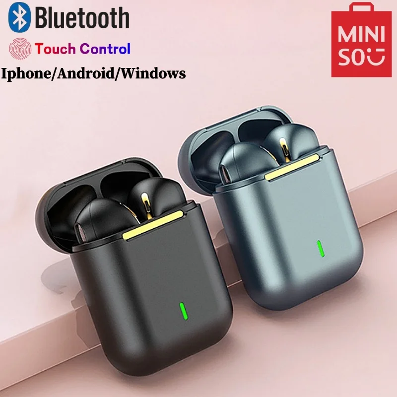 In Stock Miniso True Wireless Earphone Noise Cancelling Update Bluetooth 5.3 Headset Hd Music Headphone Handsfree With Mic