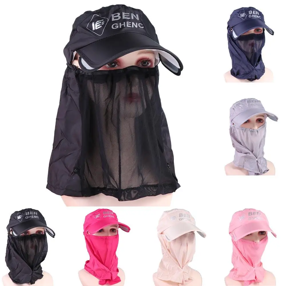 

Широкополая солнцезащитная шляпа с защитой от ультрафиолета Дышащая панама с чехлом на шею Впитывающая влагу охлаждающая быстросохнущая шляпа