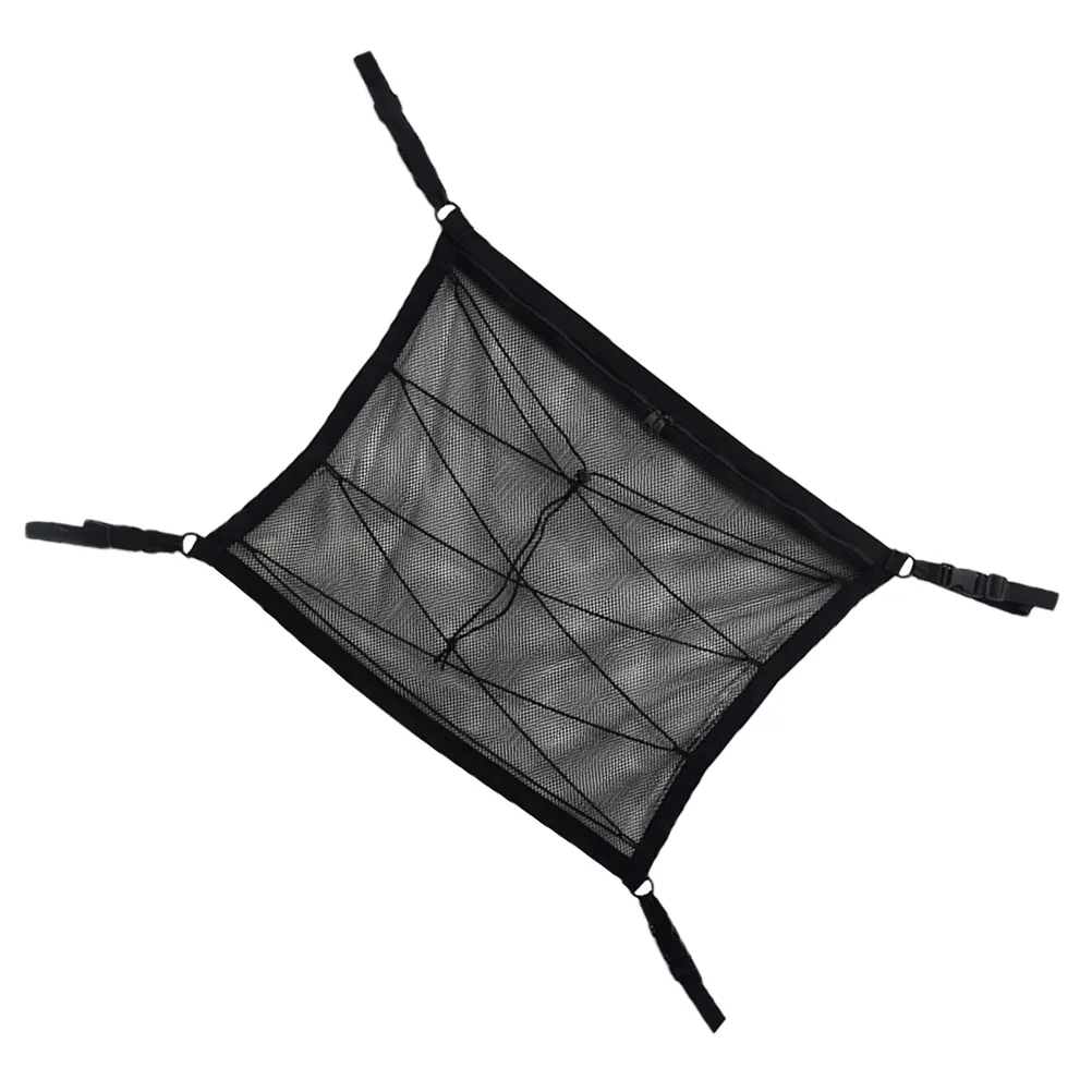 

Offroad 4x4 Accessories Car Roof Net Bag Truck Cargo Ceiling Pouch for Suv Automotive Road Trip Essentials Adults Rack Tent