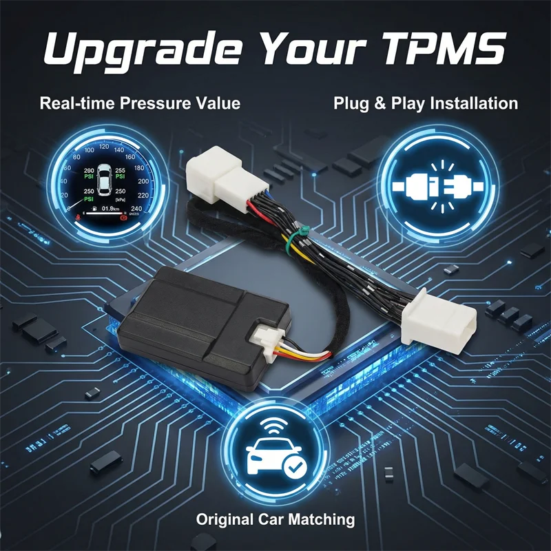 TPMS Digital LCD Display Tire - Tire Pressure Monitor 评论和价格