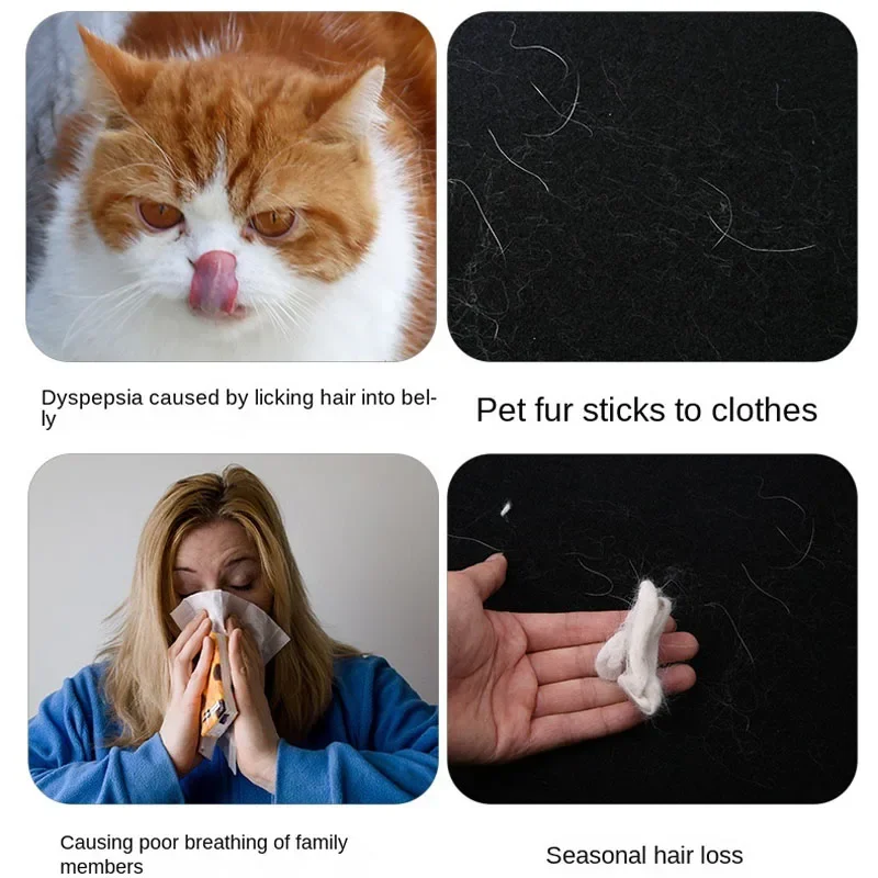 Pet Hair Remover Gloves Silicone Hair Sticking Massage Bathing Cleaning Grooming Supplies Cat and Dog Brush