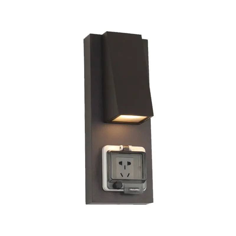 Outdoor Waterproof LED Wall Lamp Aluminum Alloy for Courtyard Villa Garden