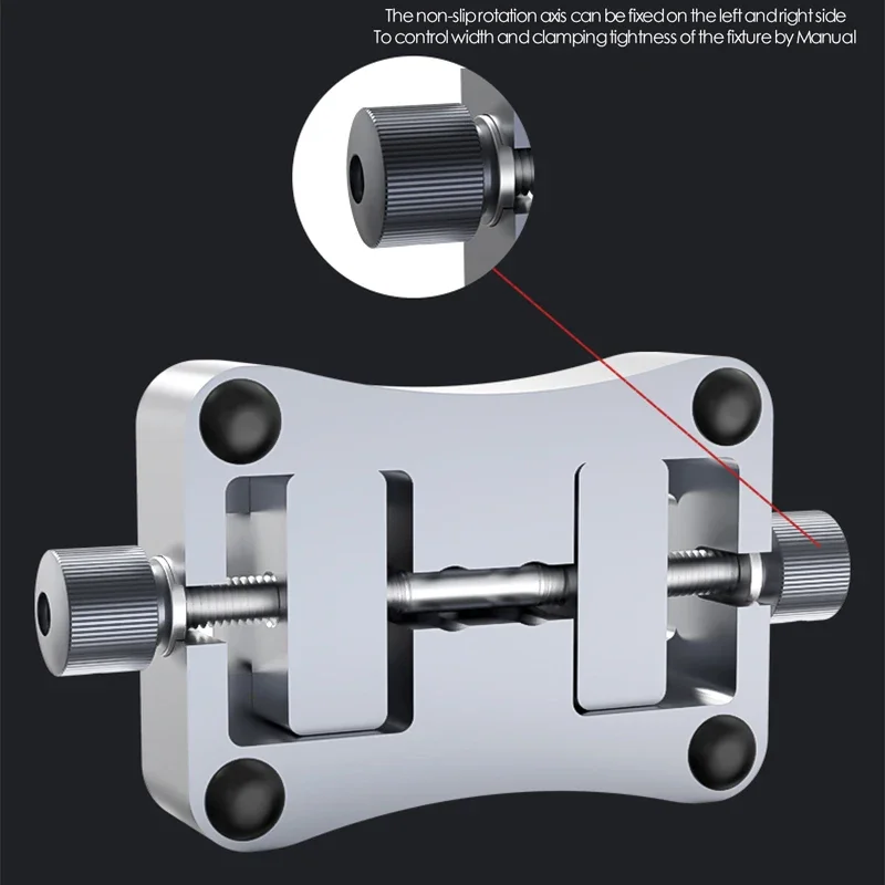 for TL-15A Universal IC Glue Remove Fixture for Mobile Phone IC CPU Repair Holder Support Small IC 1.5-20mm