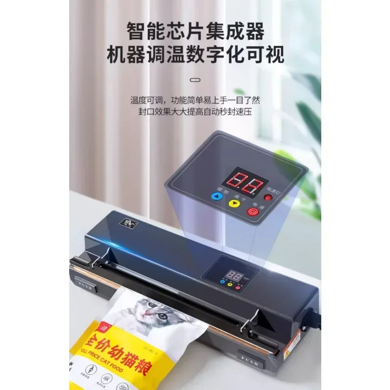 Semi-automatic sealing machine heat sealing  Plastic  Food snack  Tea  Film aluminum foil bag Plastic sealing machine