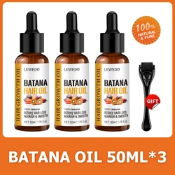Lewedo 100% Batana Oil Products Natural Hair Loss Treatment African Fast Growth Hair Spray Regrowth Thicken Oil Hair Care Oil