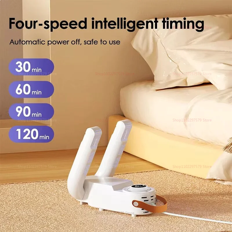 Smart Adjustable Shoe Dryer Fast Drying Deodorizing Sterilizing Household Shoe Warmer with Heater Footwear Dryer Dry Sterilizer