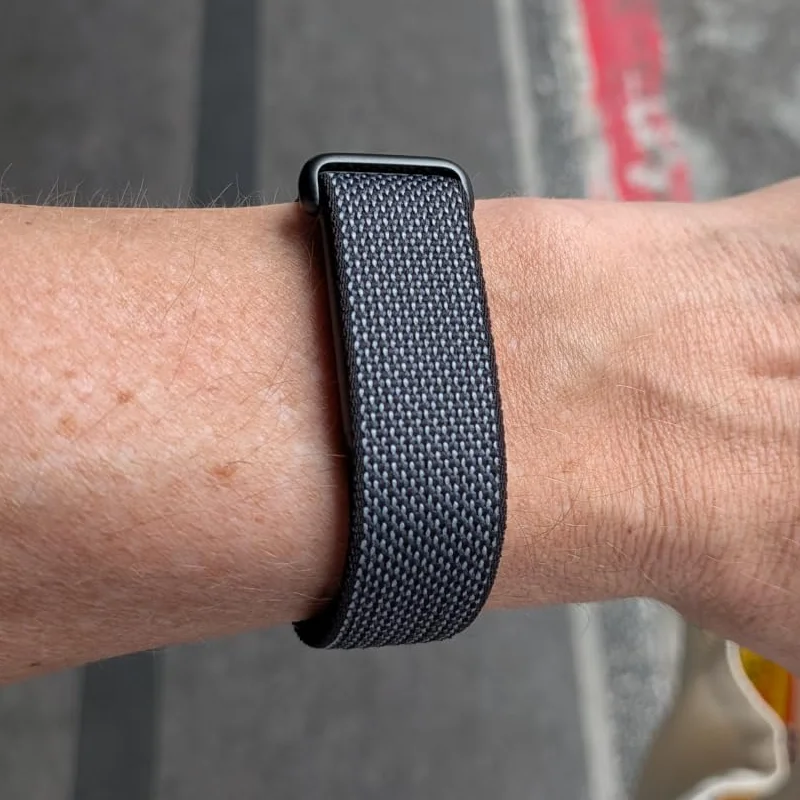 Nylon Loop Strap For Google Fitbit Air Band Multi Color Optional Adjustable Women/Men Braided Watch Strap For Google Fitbit Air