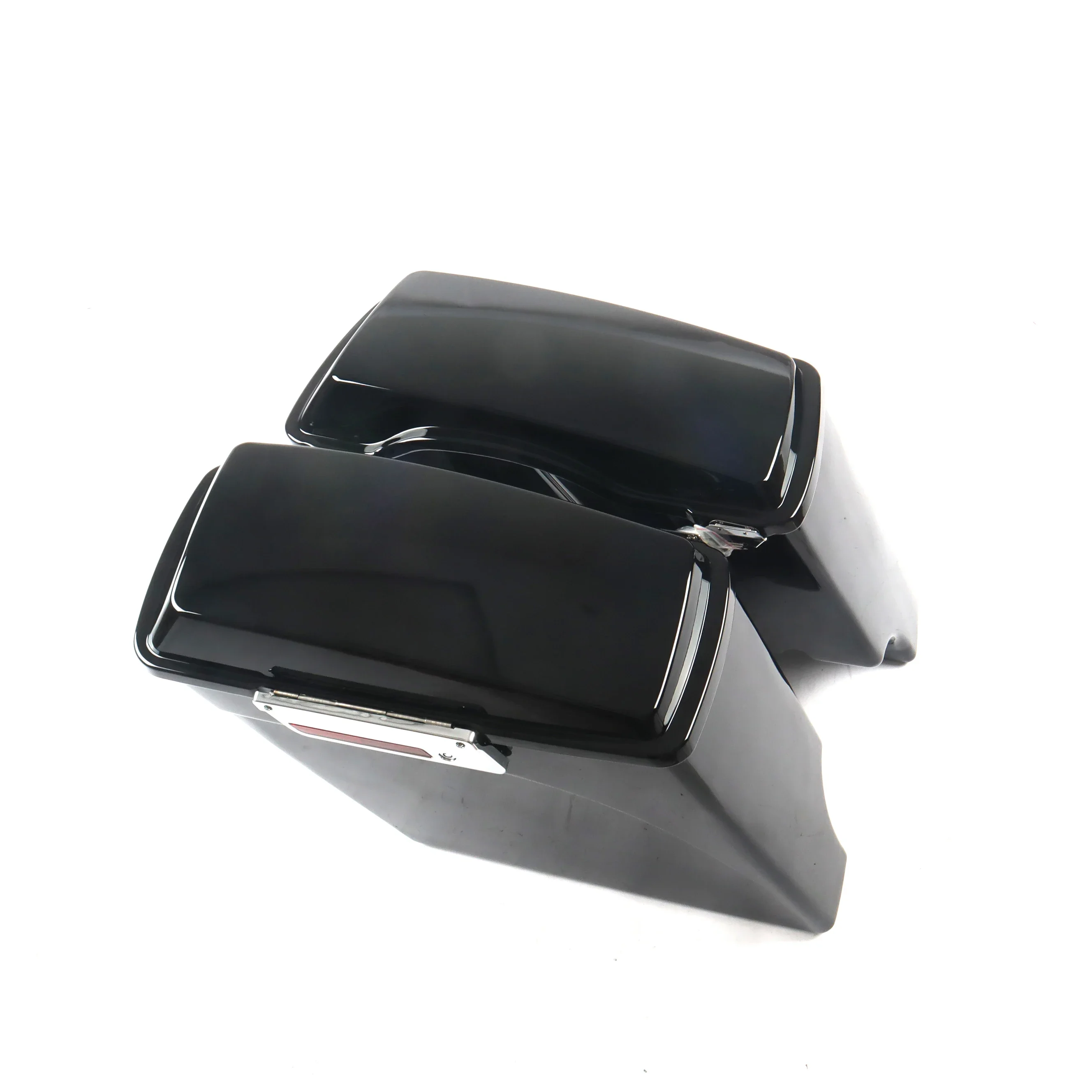 4 inch extended hard side box with lids for 1994-2013 harley touring motorcycle saddlebag spare parts