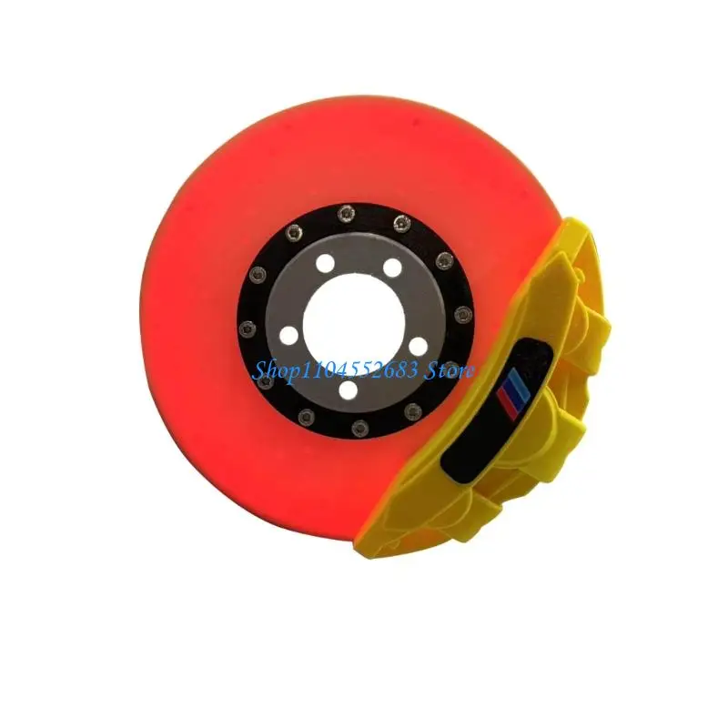 Y6GD Creative Brake Disc LED Lamp Rechargeable Surrounding Lighting DIY Creation Present For Car Beloveds Deck