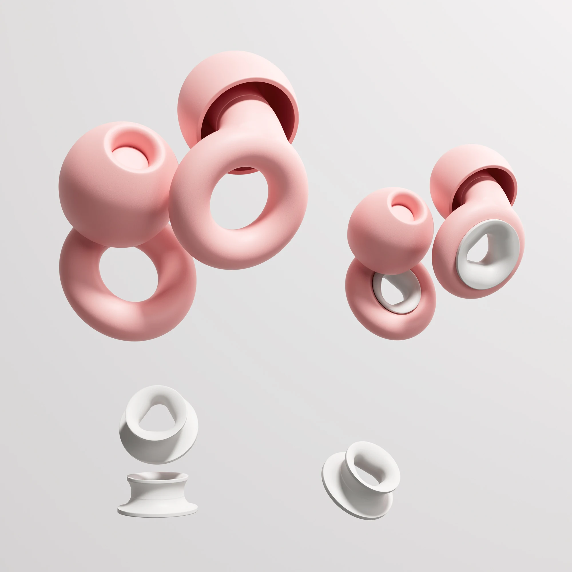 سدادات أذن من السيليكون HUAK - إلغاء الضوضاء قابل لإعادة الاستخدام، مثالية للحفلات الموسيقية والمهرجانات والطبول وأجهزة DJ 8 أطراف أذن في XS/S/M/L #6