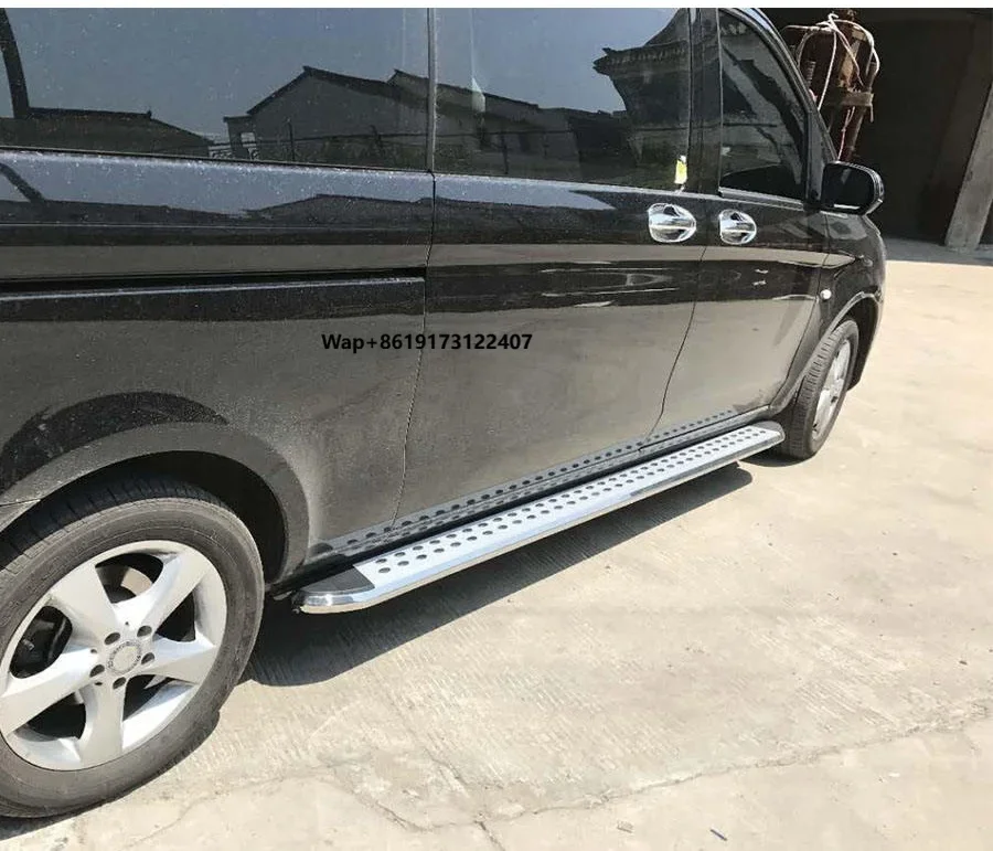 Para V Class W447 piezas de automóvil cuerpo de aluminio Pedal de paso lateral ordinario con partículas para V250 V260 Vito Car