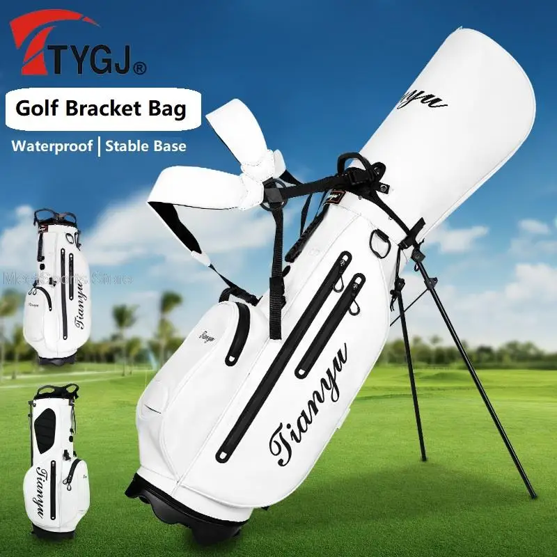 Ultra Light! Ttygj Golf Bag Waterproof Men Caddy Golf Cart Tripod Rack Bag Women Bracket Gun Stand Pack Can Hold All Sets Clubs