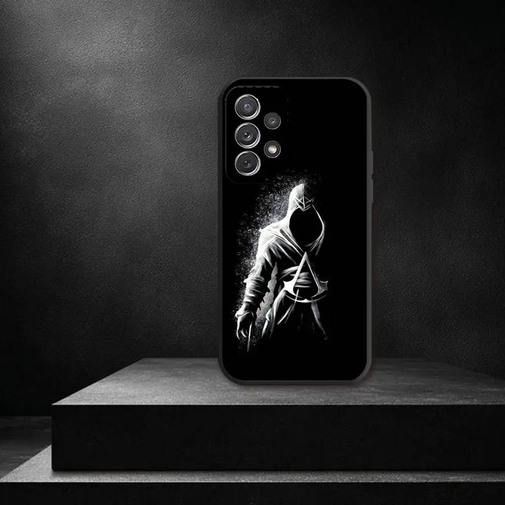 حافظة هاتف A-AssassinES Game C-Creed لهاتف سامسونج S 25,24,23,22,30,21,10,9,Ultra,Plus,Lite,FE,4,5G حافظة ناعمة سوداء #4