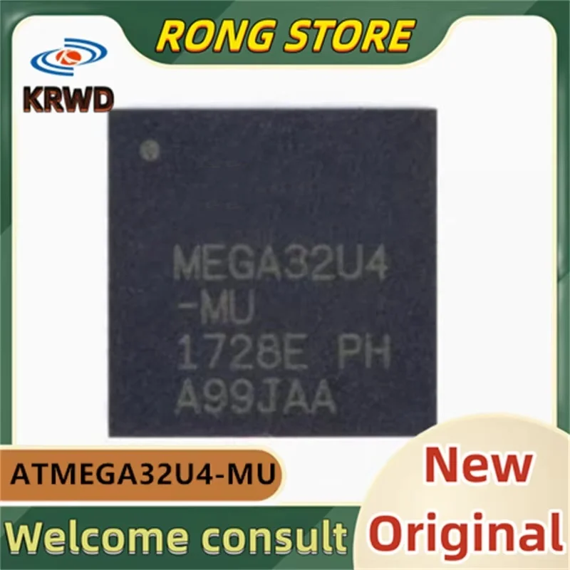 

(5 шт.) MEGA32U4-MU Новые и оригинальные ATMEGA32U4-MU ATMEGA32U4 44LVQFN7