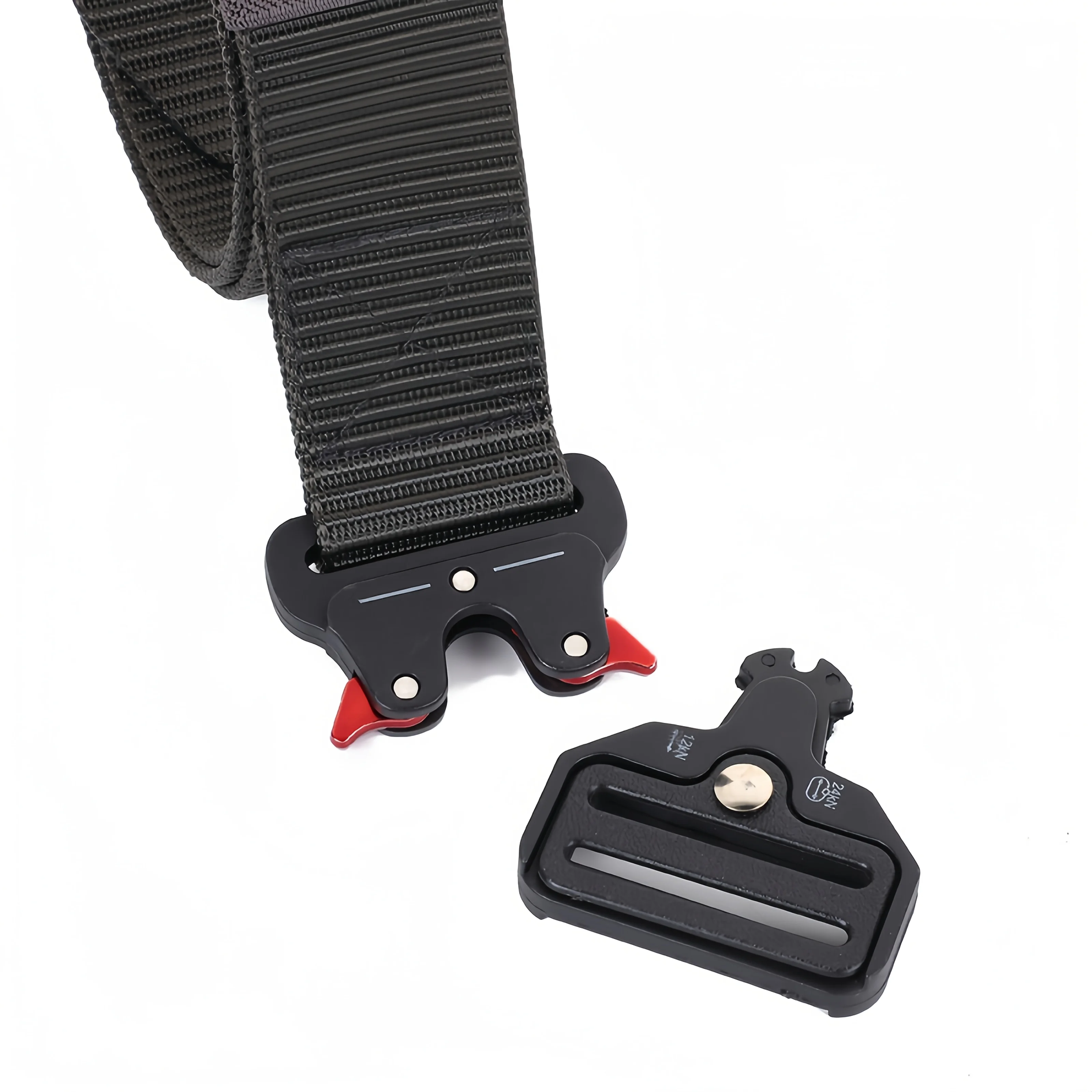 

Мужской тактический нейлоновый ремень – прочный, с быстросъемной пряжкой, регулируемый, для работы и тренировок на открытом воздухе