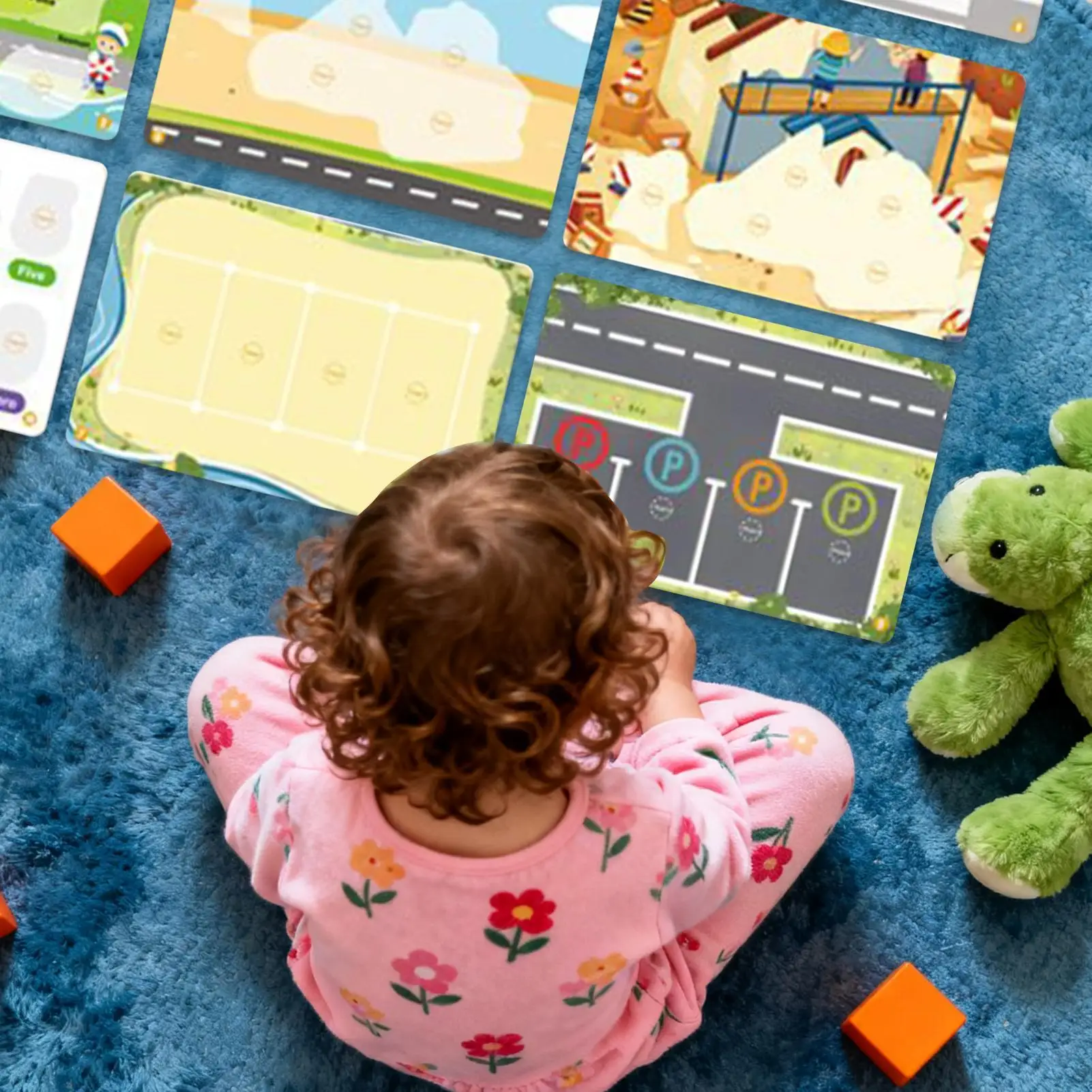 Quiet Activity Books Educational Sensory Toys Interactive Book For Babies For Car Airplane Restaurant Stroller High Chair Home