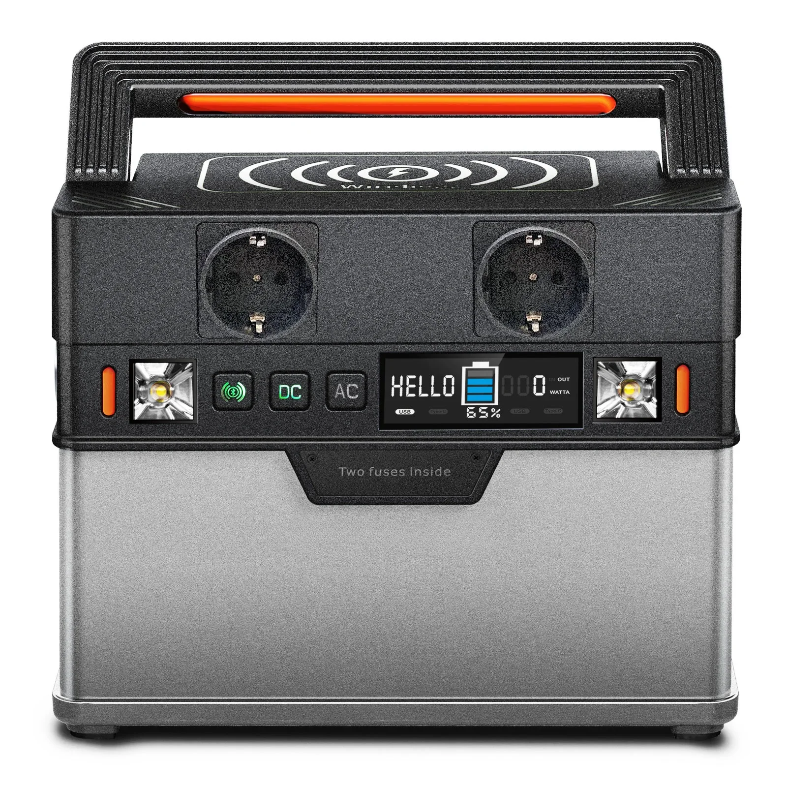 

Portable Power Station 300W (Peak 500W), 288Wh Backup Battery Supply with Pure Sine Wave 110V / 220V AC Outlets tool