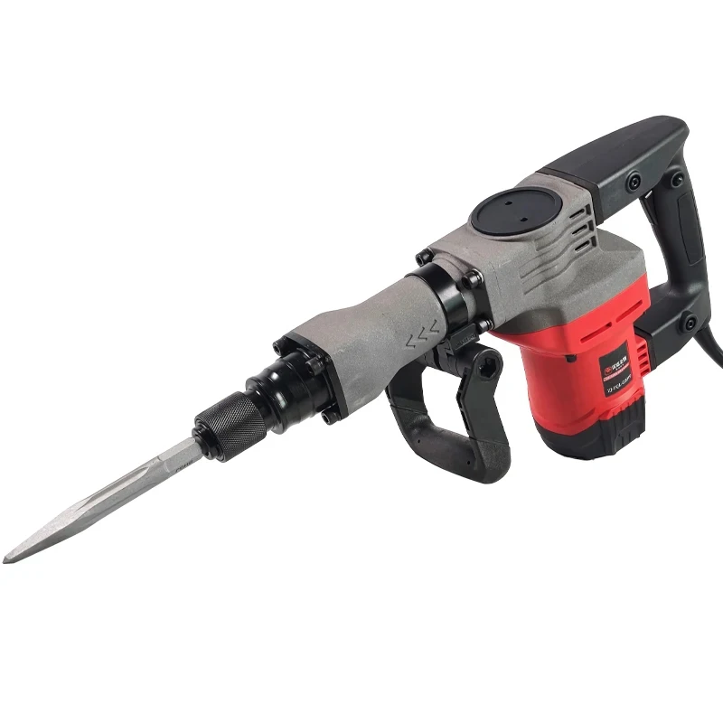 

1700W High- Electric Aluminum Picks Small Industrial Concrete Hammer Drills 1900Bpm Power Demolition Tools