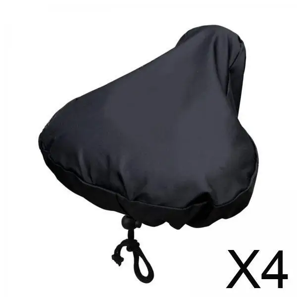 

4x Bike Seat Cover Dust Resistant Water Resistant Rain Resistant Protector