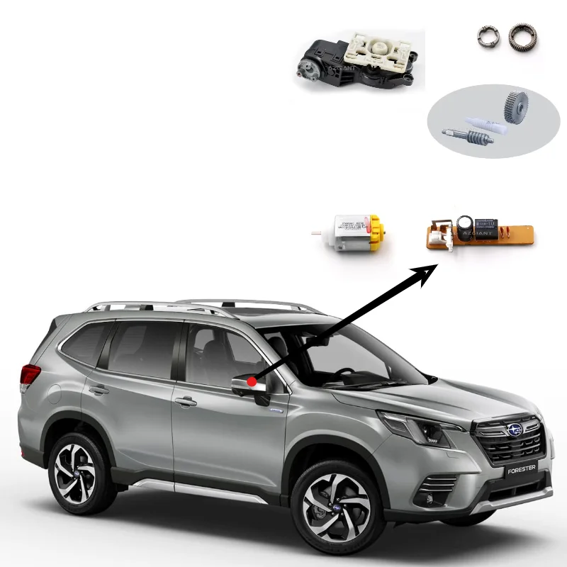 AZGIANT for ALL Subaru FORESTER LEGACY XV&More Car Rearview Mirror Folding Actuator Motor Module/Component FS14012260 D cut