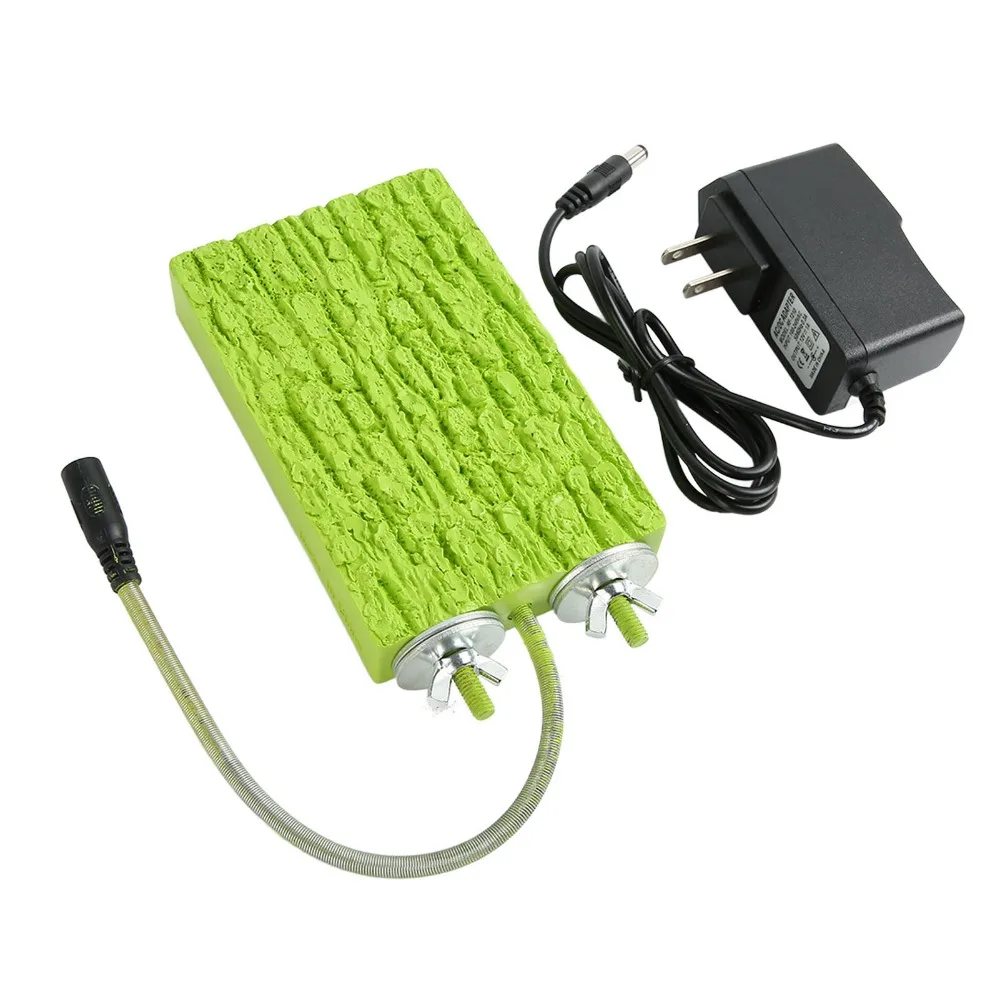Durable 5W Power Heated Bird Perch 12V Voltage US Plug Warm Bird Stand 100-240V Input Small Size Heating Plate Perch For Hamster