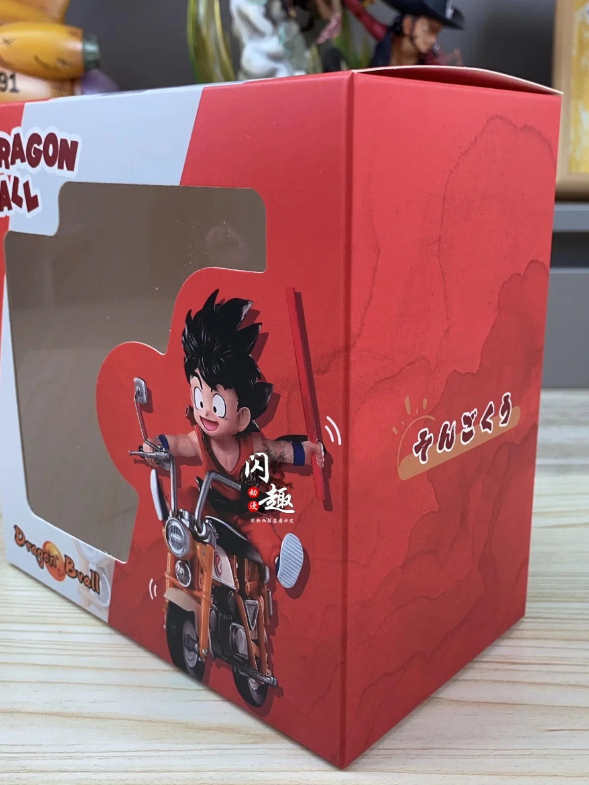 Dragon Ball Gk Gd Toriyama Akira Motorcycle Series Motorcycle Turtle Immortal Childhood Goku Garage Kit Ornament Desktop Toy