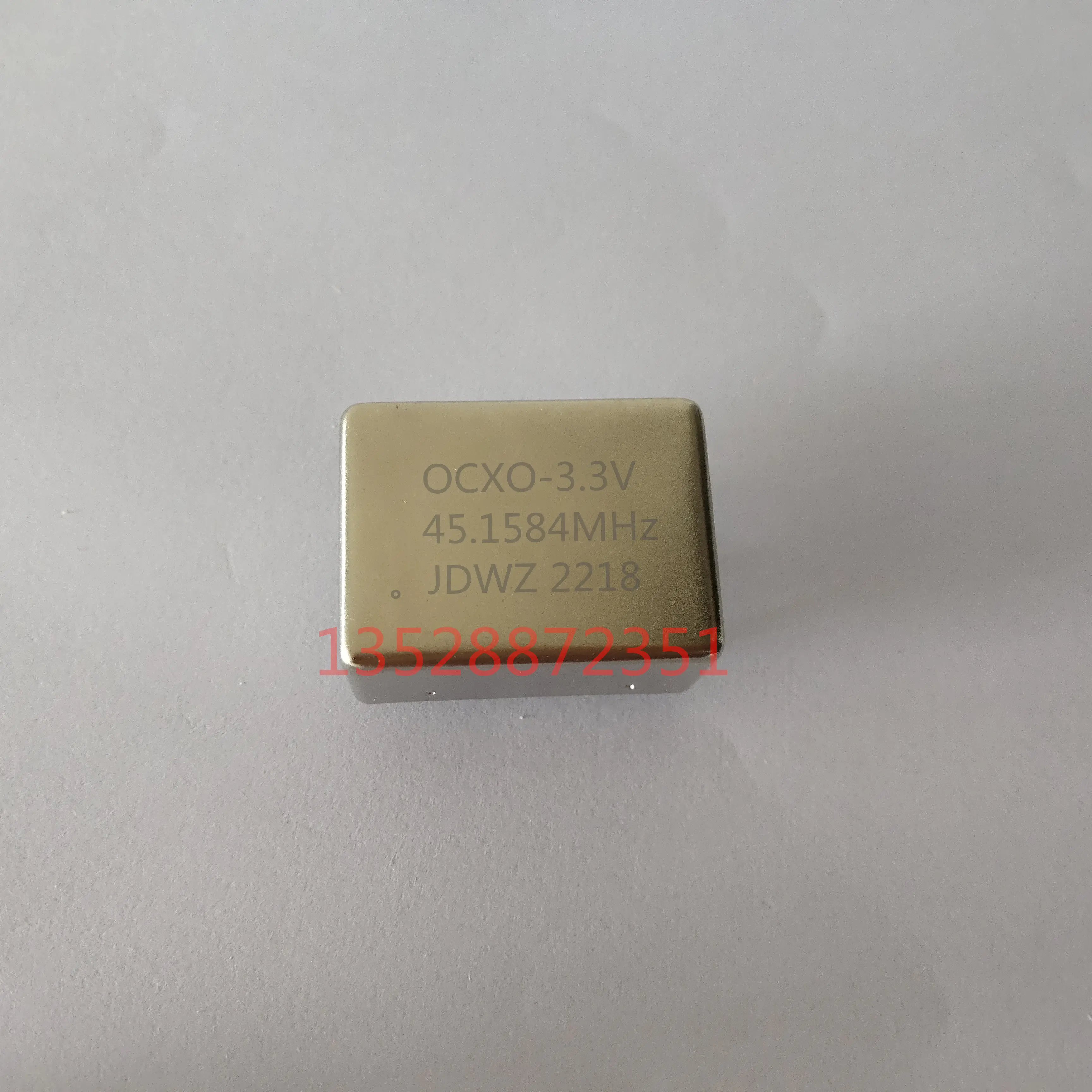 High-precision Temperature-controlled Crystal Oscillator (OCXO) 45.1584MHz (49.152MHz), Accuracy +-0.01ppm