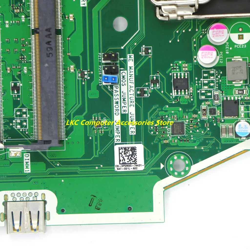 Imagem -03 - Placa-mãe Tudo-em-um para Dell Mainboard Dell Optiplex 7440 Aio Cn0x2mkr X2mkr 0x2mkr Cn-0p2m9g 0p2m9g Ippsl-bf 100 Testado Novo