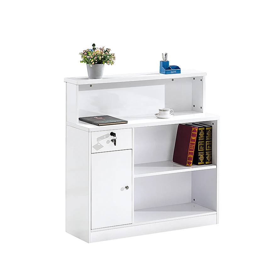 Small 1 Meter Office Filing Cabinet Sub-Cabinet for Under-Desk Storage Reception Desks Furniture