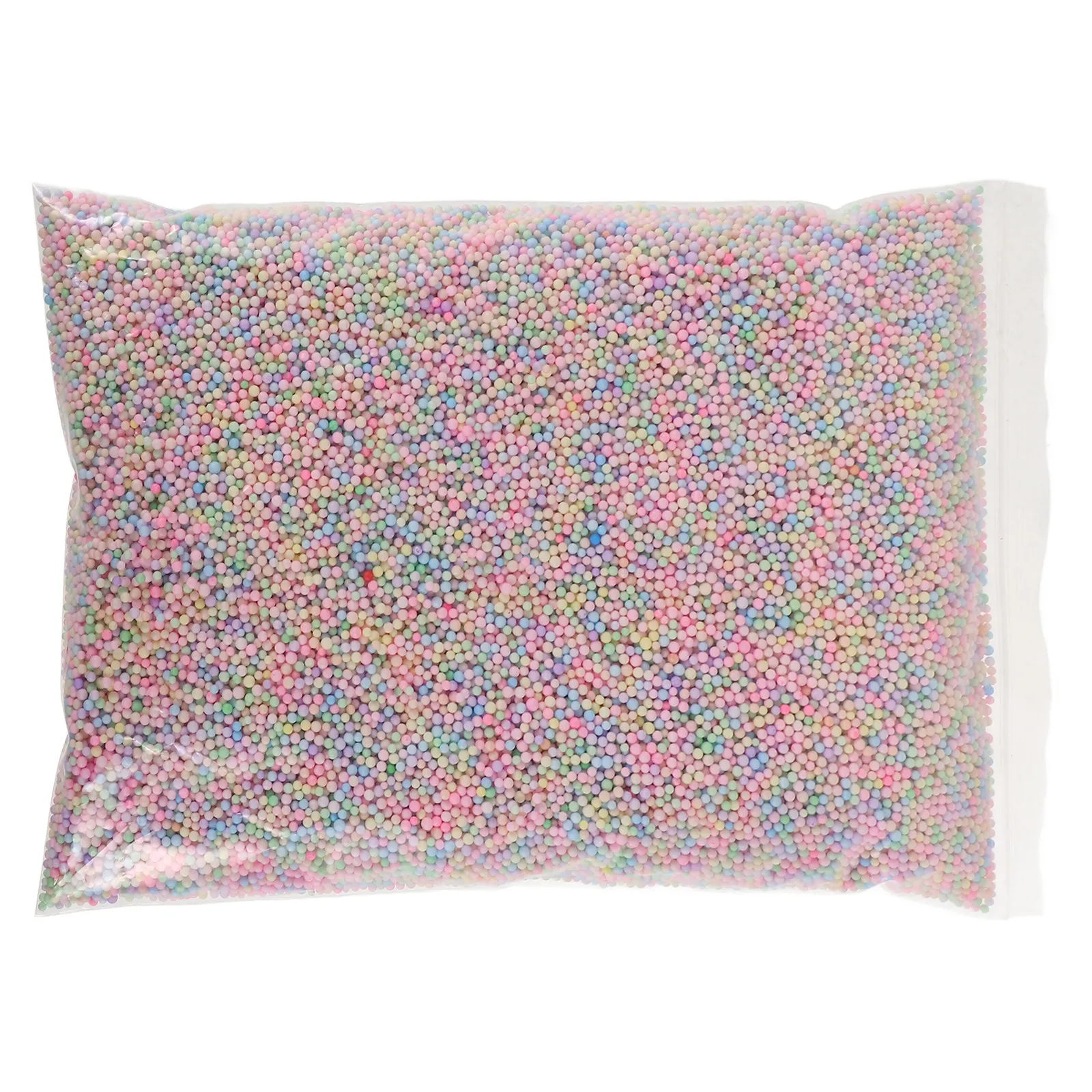 Colorful Polystyrene Foam Beads 10Mm Soft Lightweight DIY Craft Supplies for Present Box Filler Vase Decor Party Decoration Foam