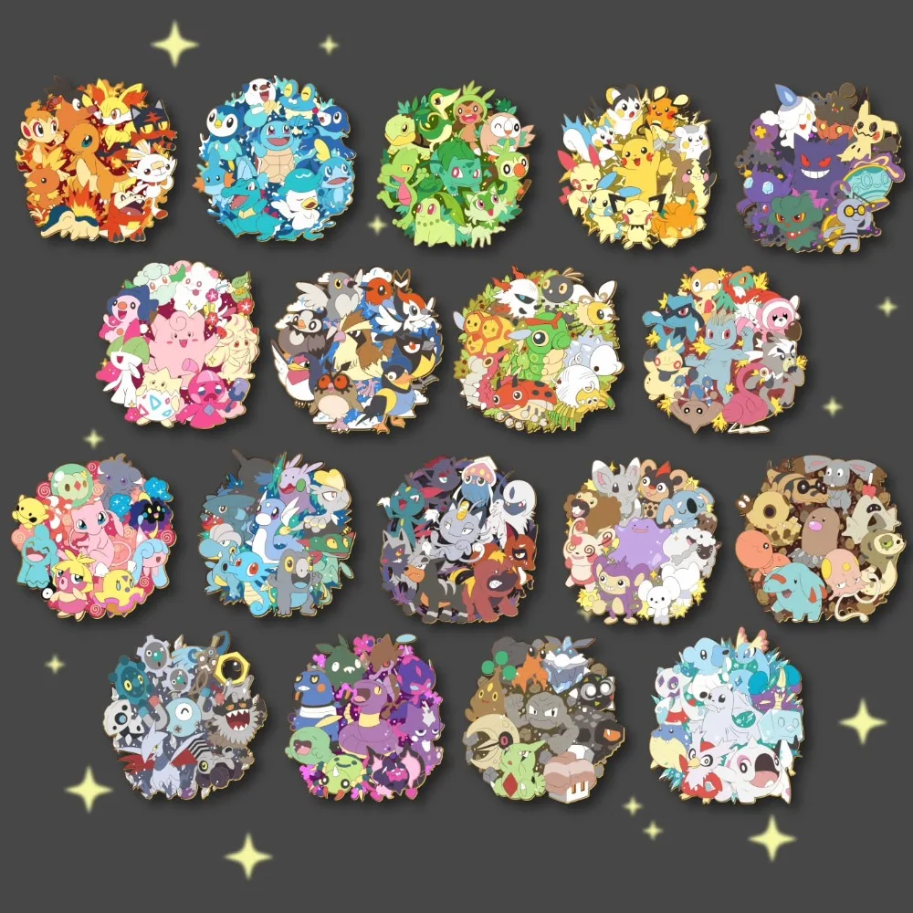 

DIY Pokemon Squirtle Bulbasaur Mew Charmander Jigglypuff Togepi Acrylic Keychain Anime Peripherals Holiday Gifts