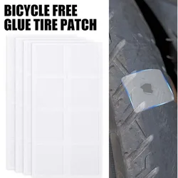 8/16/24Pcs Bike Tire Patch Repair Tool Tyre Protection No-glue Adhesive Quick Drying Fast Tyre Tube Glueless Patch Bicycle Fix