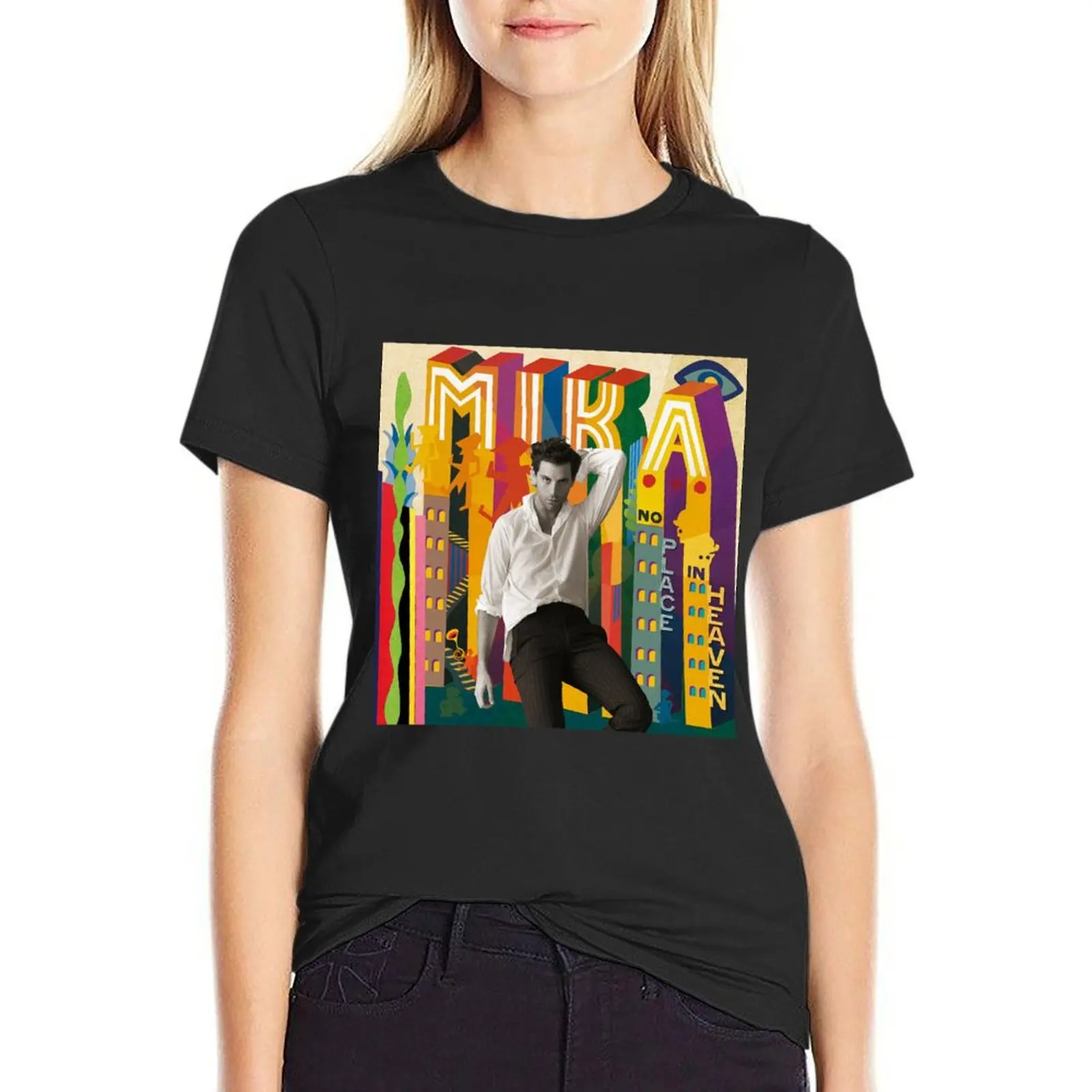 Mika no place in heaven T-Shirt shirts graphic tees customs design your own cute tops t-shirts for Women graphic tees