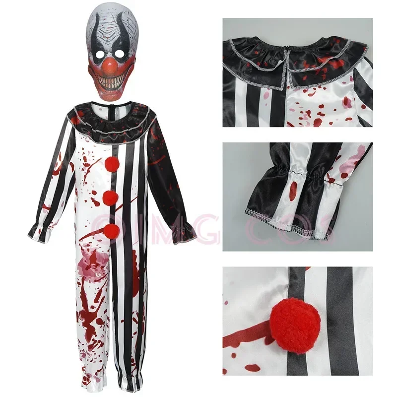 Terrifierr Costume Cosplay Carnevale per adulti Anime Uniforme Costumi per feste di Halloween Gioco in maschera per donne