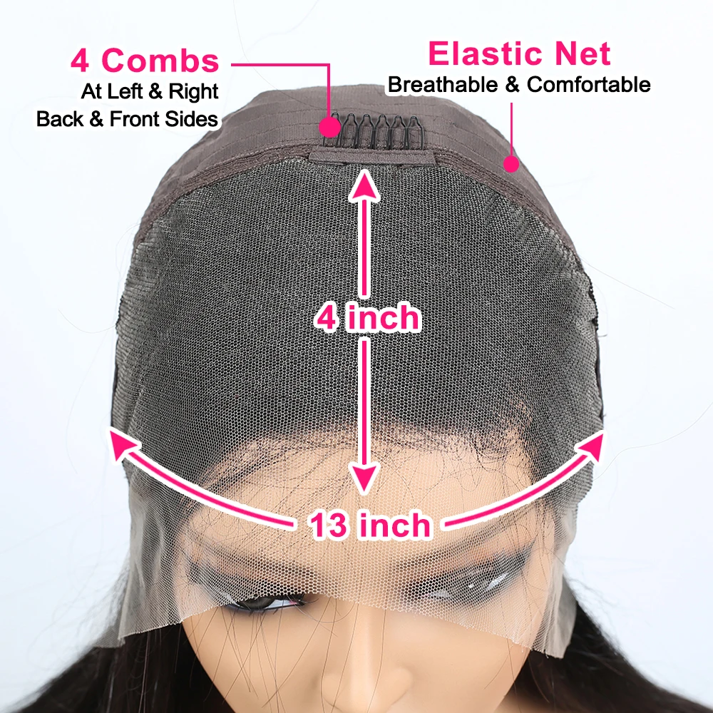 Indian Bob Wig Human Hair Lace Front Wigs Human Hair Glueless Wigs Human Hair 13X4 Hd Transparent Straight Lace Frontal Bob Wigs