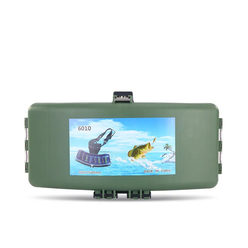 Luya Sea Fishing Waist Box Fishing Gear Box Multi functional Independent 7-Grid Design Fake Bait Hook Accessories Storage Box