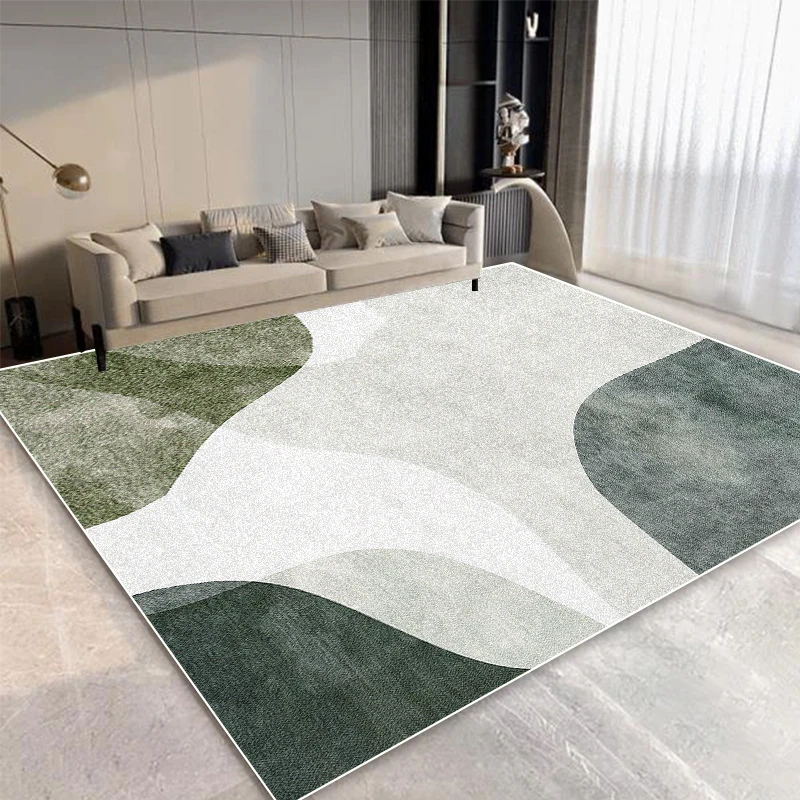 Modern Simple Carpet Large Area Living Room Abstract Decoration Rug Non-slip Bedroom Cloakroom Soft Mat Washable Lounge Rug