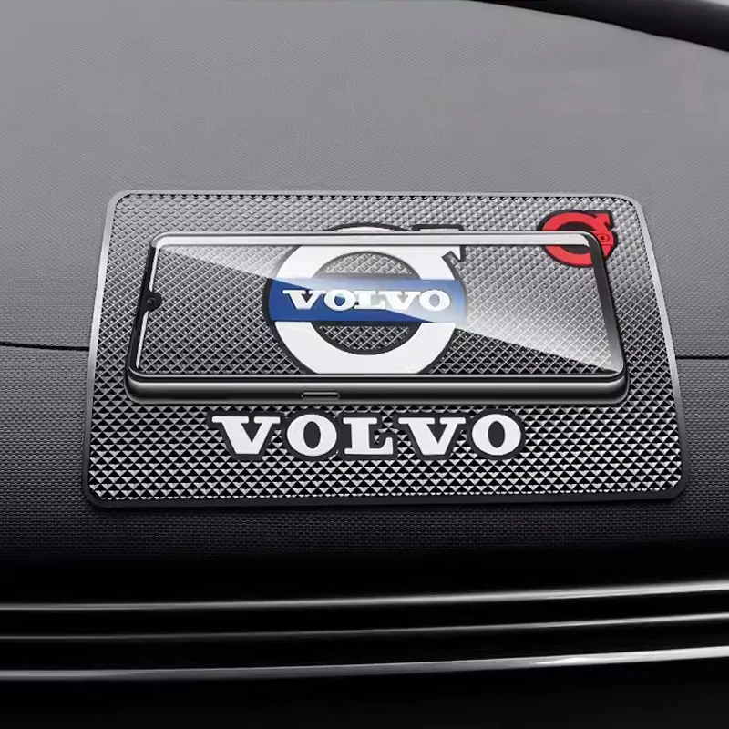 

Car Dashboard Silicone Non Slip Mat Phone Holder Anti-skid Pads For Volvo Xc60 Xc90 V40 V60 S60 V50 V90 S80 C40 XC40 V70 C30 C70