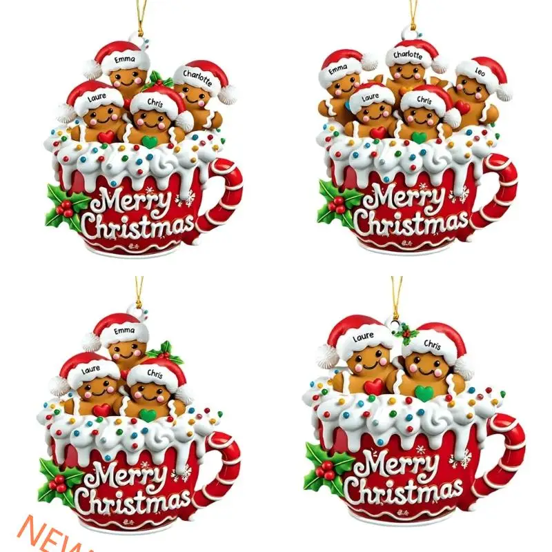 Christmas Cookie Decorations Christmas Tree Hanging Ornament Set For Home Party