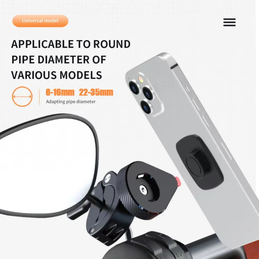 1~8PCS Stands Stabilize Tough Material Nylon Glass Fiber Light Weight Adjustable Convenient Holder Riding Bracket