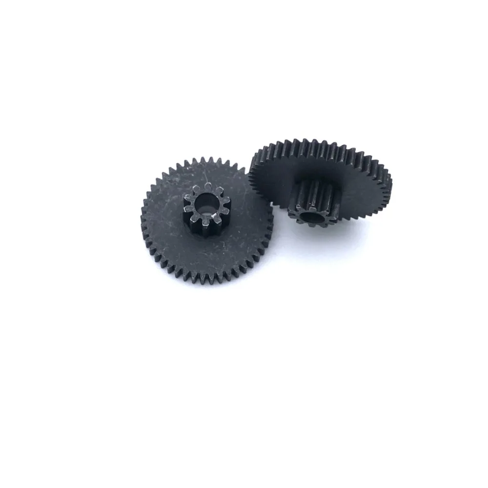 10T 46T 4mm reducción de engranaje de Metal doble accesorios de bricolaje