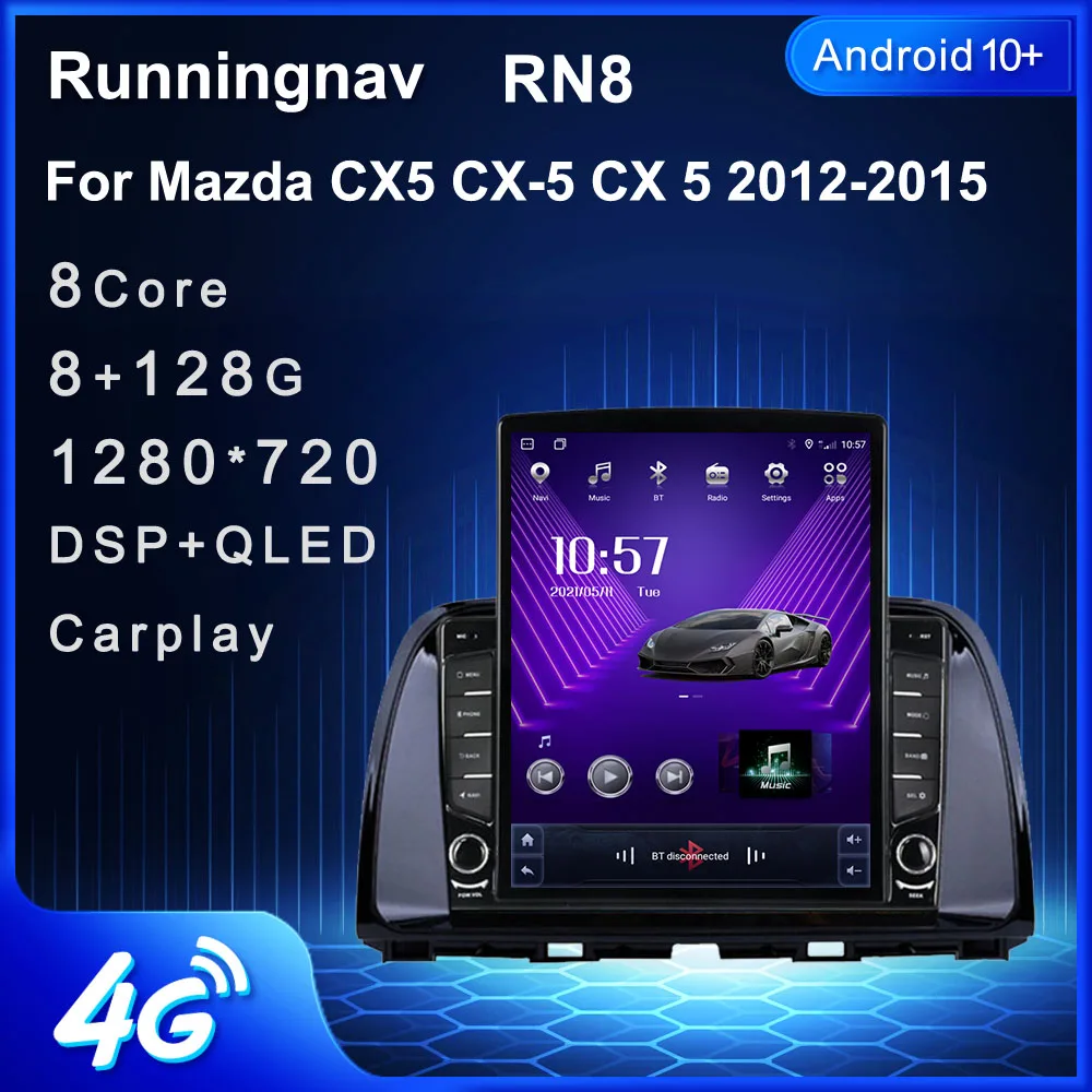 

9,7 "Android для Mazda CX5 CX-5 CX 5 2012-2015 Тип Tesla Автомобильный радиоприемник Мультимедийный видеоплеер Навигация GPS RDS без DVD
