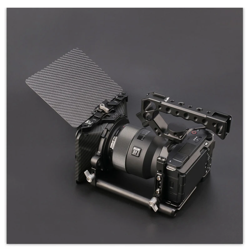 Jlwin สําหรับ Sony ZV-E1 กล้องขยายกรอบชุดถ่ายภาพแนวตั้ง Handle CAGE กล้องใช้งานง่าย