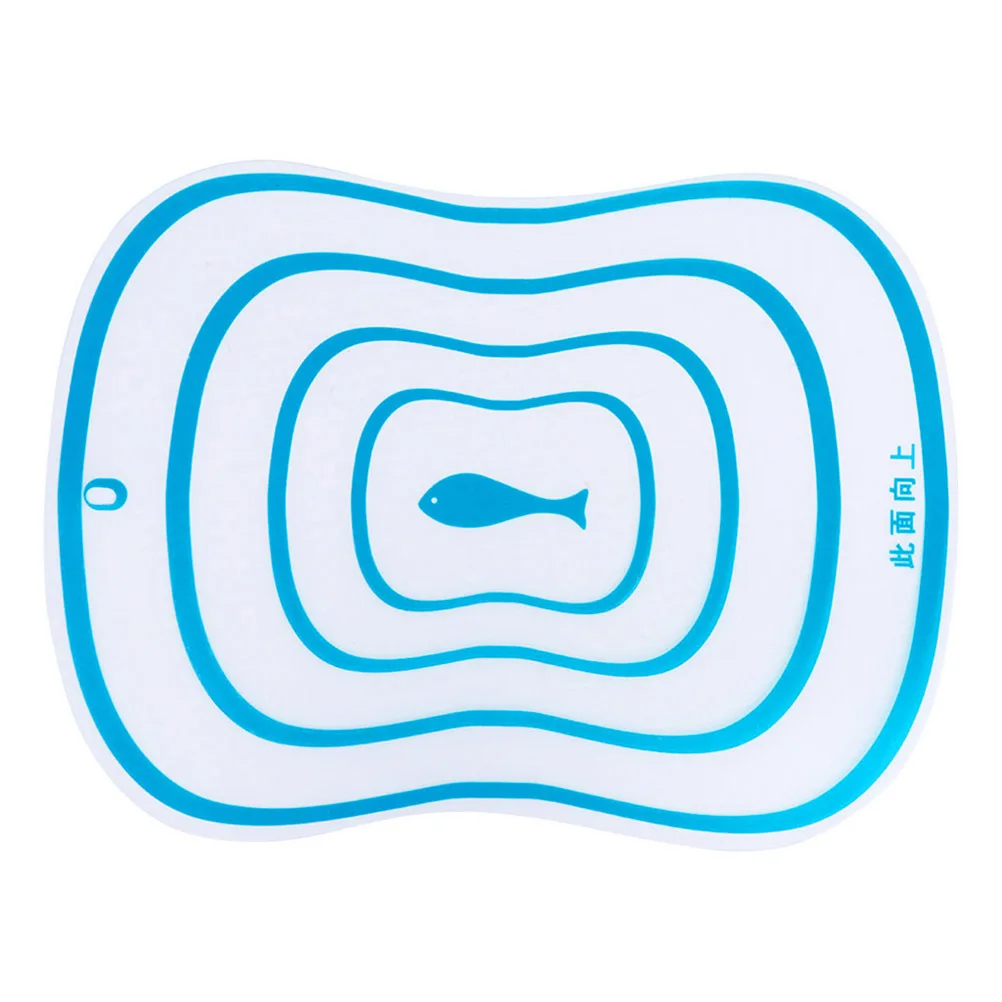 

4pcs Hourglass Resin Cutting Board Non-Slip Frosted Chopping Block For Kitchen Fruit Vegetable Prep Flexible Storage Camping